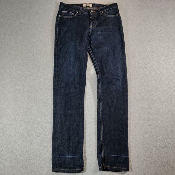 Nake and Famous Selvedge Jeans 31x33 Mens Weird Guy Blue